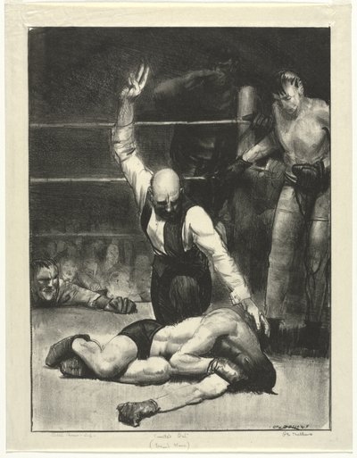 Räknad ut, andra stenen av George Bellows