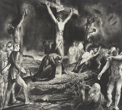 Kristi korsfästelse av George Bellows