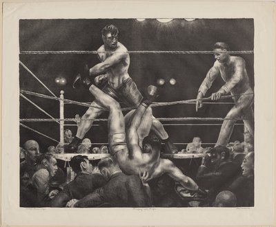 Dempsey och Firpo av George Bellows