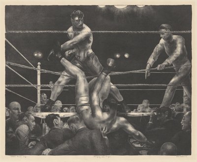 Dempsey och Firpo av George Bellows