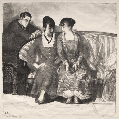 Emma, Elsie och Gene av George Bellows