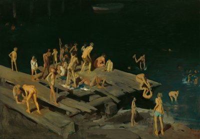 Fyrtiotvå barn av George Bellows