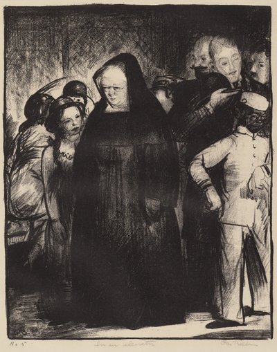 I en hiss av George Bellows