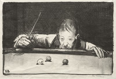 Inomhusidrottare av George Bellows