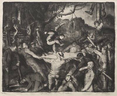 Invigning i studentföreningen av George Bellows