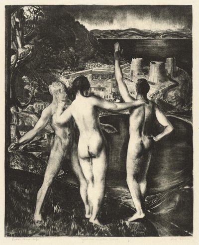 Lychnis och hennes söner av George Bellows