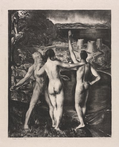 Lychnis och hennes söner av George Bellows