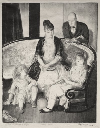 Min familj, den andra stenen av George Bellows