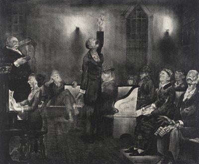 Bönemöte nr 2 av George Bellows
