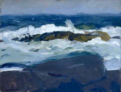 Rock Reef, Maine av George Bellows