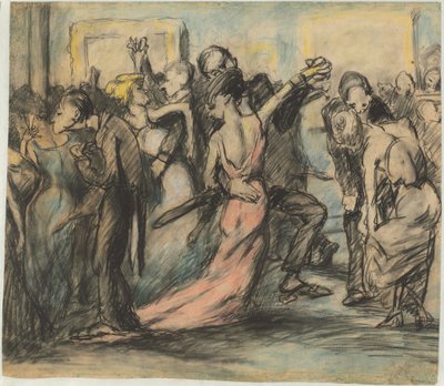 Society Ball [vers] av George Bellows