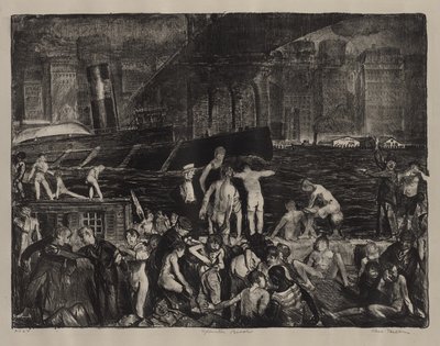 Splinter Beach av George Bellows