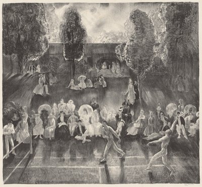 Tennis av George Bellows