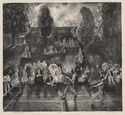 Tennis av George Bellows
