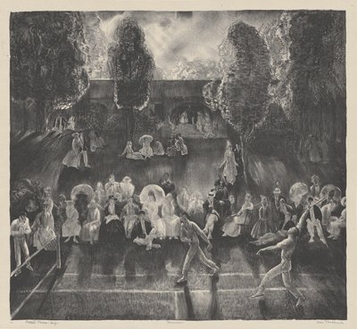 Tennis av George Bellows