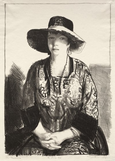 Black Hat av George Bellows