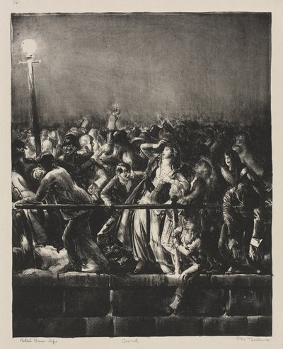 Folkmassan av George Bellows