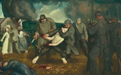 Tyskarna anländer av George Bellows