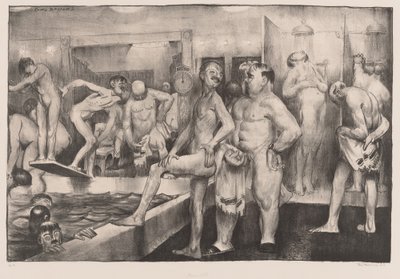 Dusch-badet av George Bellows