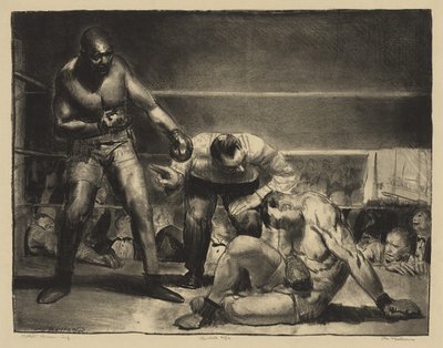 Det vita hoppet av George Bellows