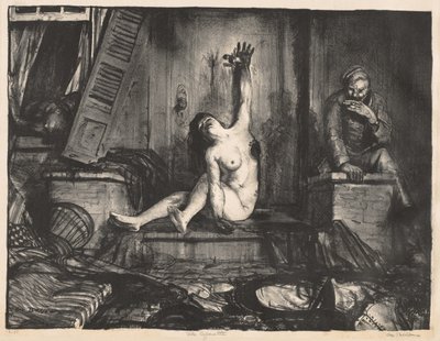 Krigsserie: Cigaretten av George Bellows