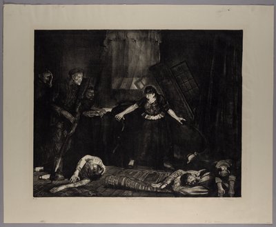 Krigsserie: Det sista offret av George Bellows