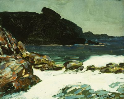 The Ledge, Cape Elizabeth, Maine av George Benjamin Luks