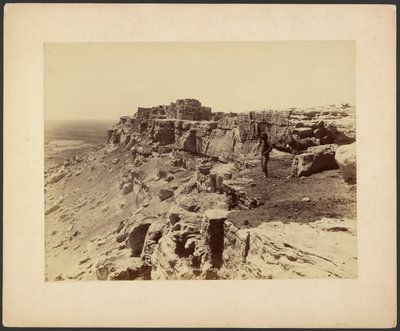 Hualpi, Moqui-indianernas by, Arizona av George Benjamin Wittick