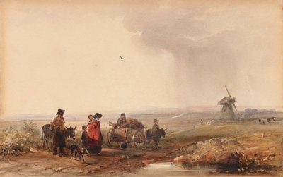 Zigenarläger, Holland av George Bryant Campion