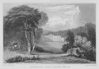 Hartland Abbey, North Devon (gravyr) av George Bryant Campion