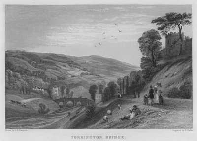 Torrington Bridge (gravyr) av George Bryant Campion