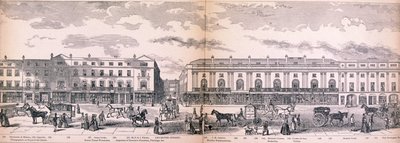 Panorama över London, 1849 av George C Leighton