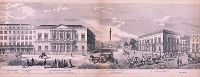 Panorama över London, 1849 av George C Leighton