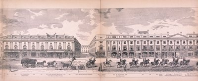Panorama över London, 1849 av George C Leighton