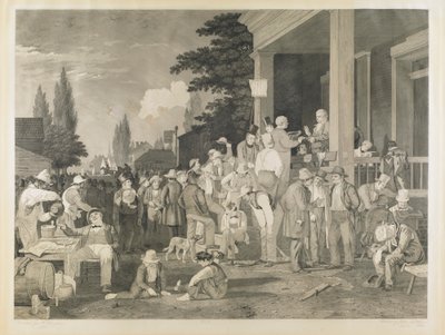 Bevis 5 från "Länsvalet" av George Caleb Bingham