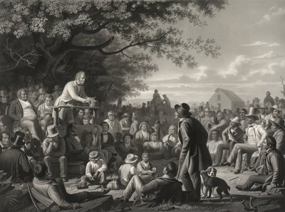 Stubben talar av George Caleb Bingham