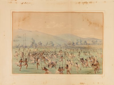 Bollspel - nr 23 av George Catlin