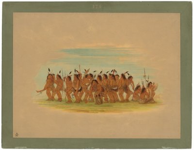 Hunddans - Sioux av George Catlin