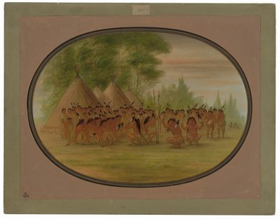 Örndans - Choctaw av George Catlin