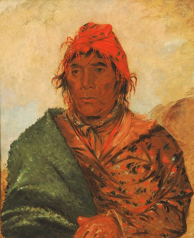 Ee-mat-lá-, kung Phillip, andre hövding av George Catlin