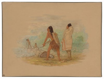 Flathead-indianerna av George Catlin