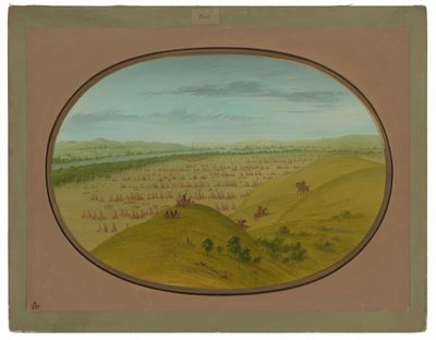 Fort sten av George Catlin