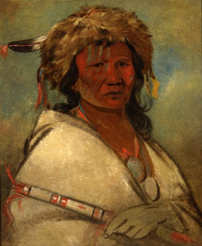 Stor hjälte, en chef av George Catlin