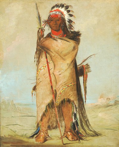 Snow-on-the-Lake, den modige av George Catlin