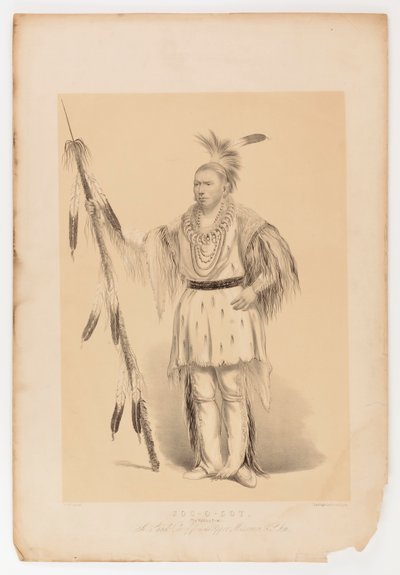 Joc-o-sot, den vandrande björnen av George Catlin