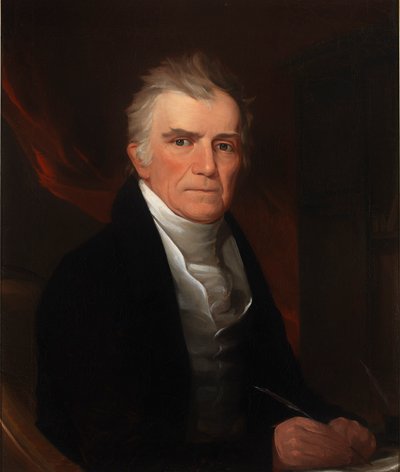 Porträtt av Putnam Catlin av George Catlin