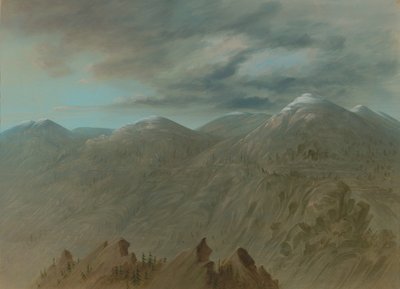 Laxflodens berg, 18551869. av George Catlin
