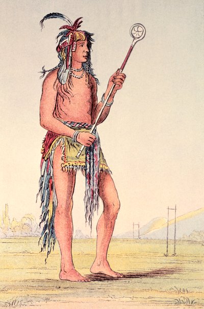 O le tagata taalo polo Sioux Ah-No-Je-Nange, 
