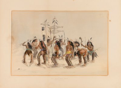 Snöskodans - nr 14 av George Catlin