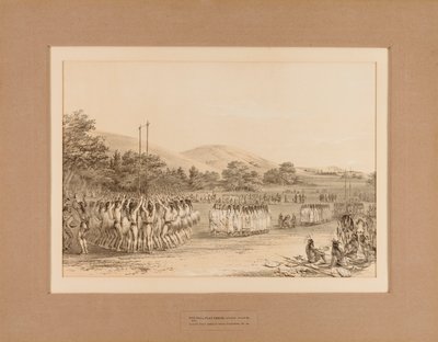 Balspelsdansen - nr 22 av George Catlin